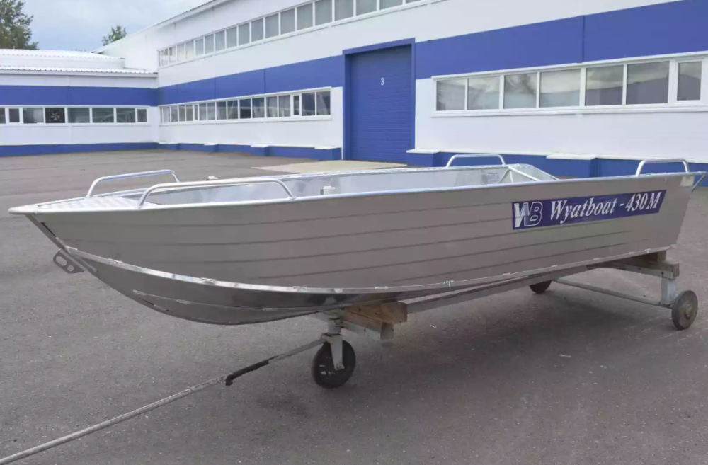 Алюминиевая лодка  Wyatboat-430М в Москве