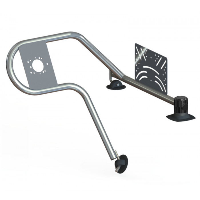 Стойка рулевая с креплением на баллон надувной лодки 32мм быстросъемная в Москве