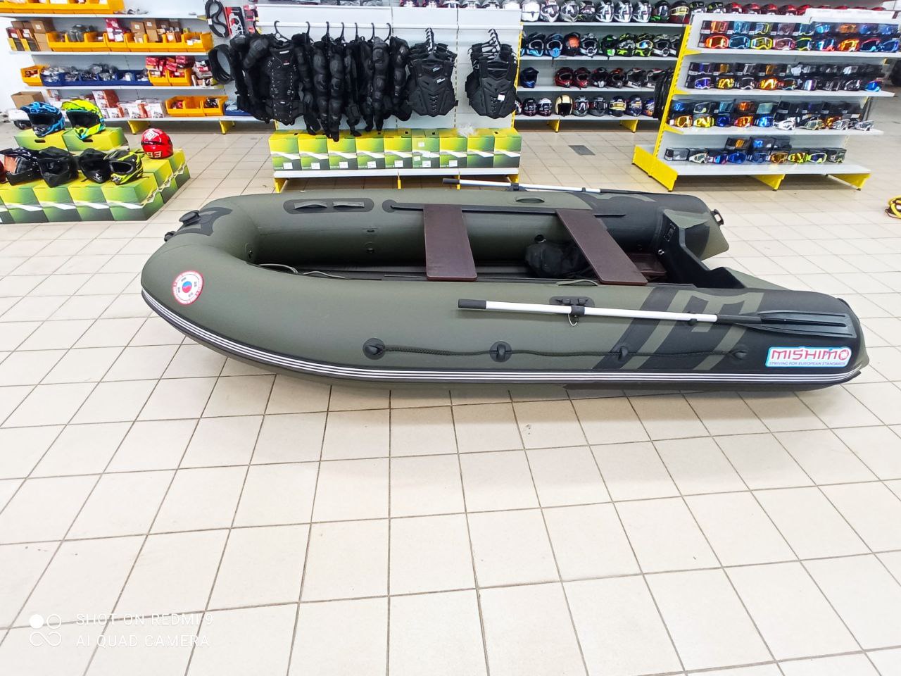 Лодка MISHIMO RIVER JET 390 под водомет в Москве