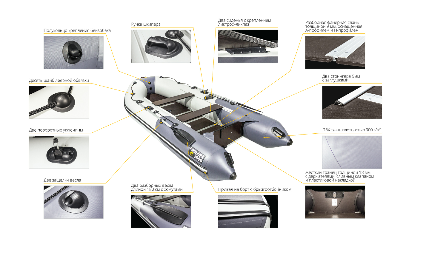 Лодка Ривьера Компакт 2900 СК в Москве