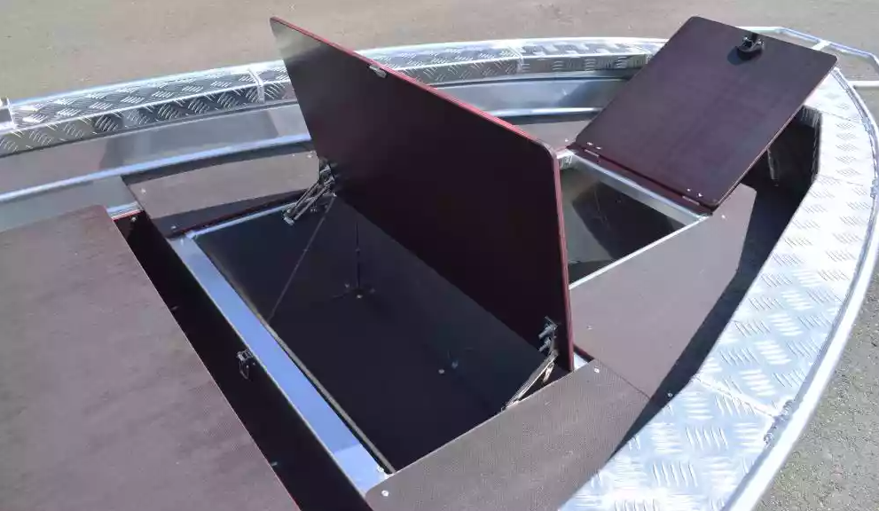 Алюминиевая лодка Wyatboat-390Р Fish в Москве