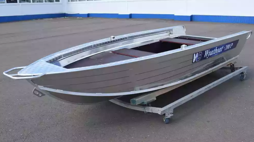 Алюминиевая лодка Wyatboat-390Р Fish в Москве