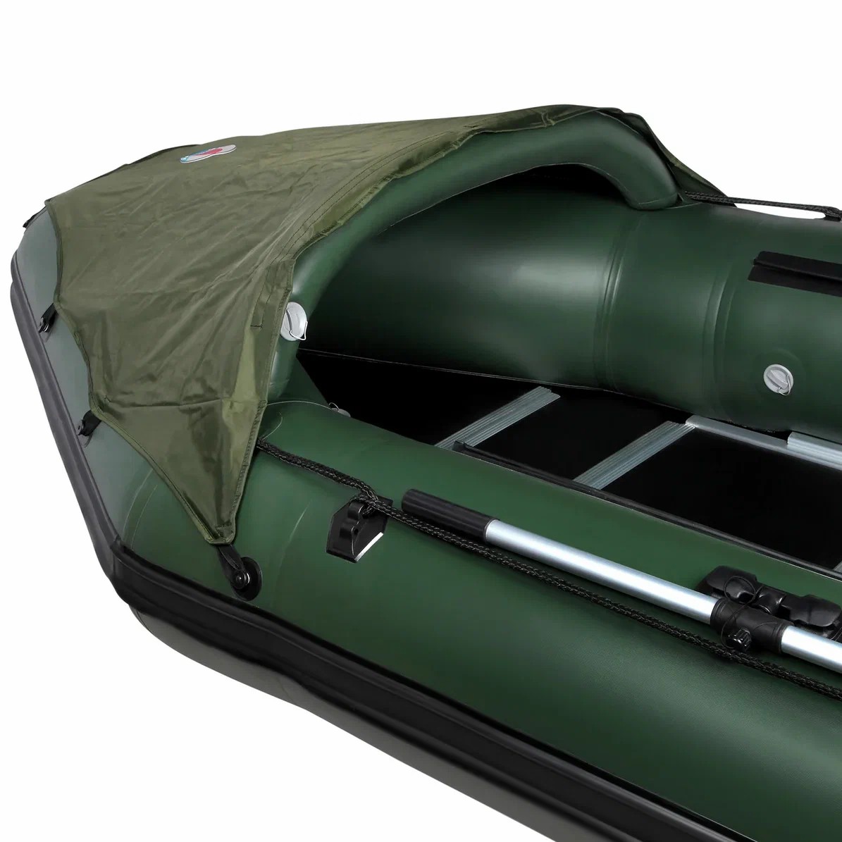 КОМПЛЕКТ НОСОВОГО ТЕНТА К ЛОДКЕ SMARINE SDP MAX 365-380 ЗЕЛЕНЫЙ в Москве