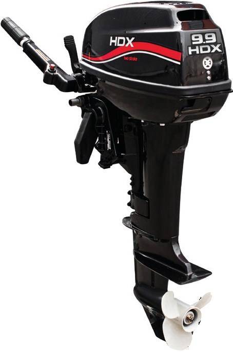 Лодочный мотор 2-х тактный HDX R series T 9,9 BMS в Москве