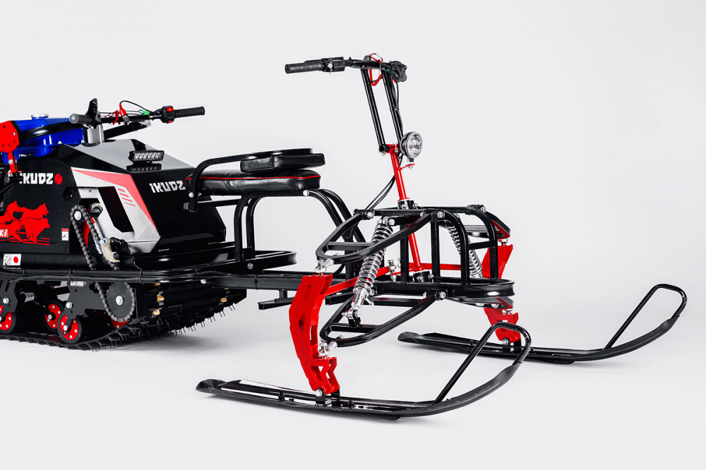 Лыжный модуль IKUDZO TERRAIN с подогревом ручек пластиковые лыжи в Москве