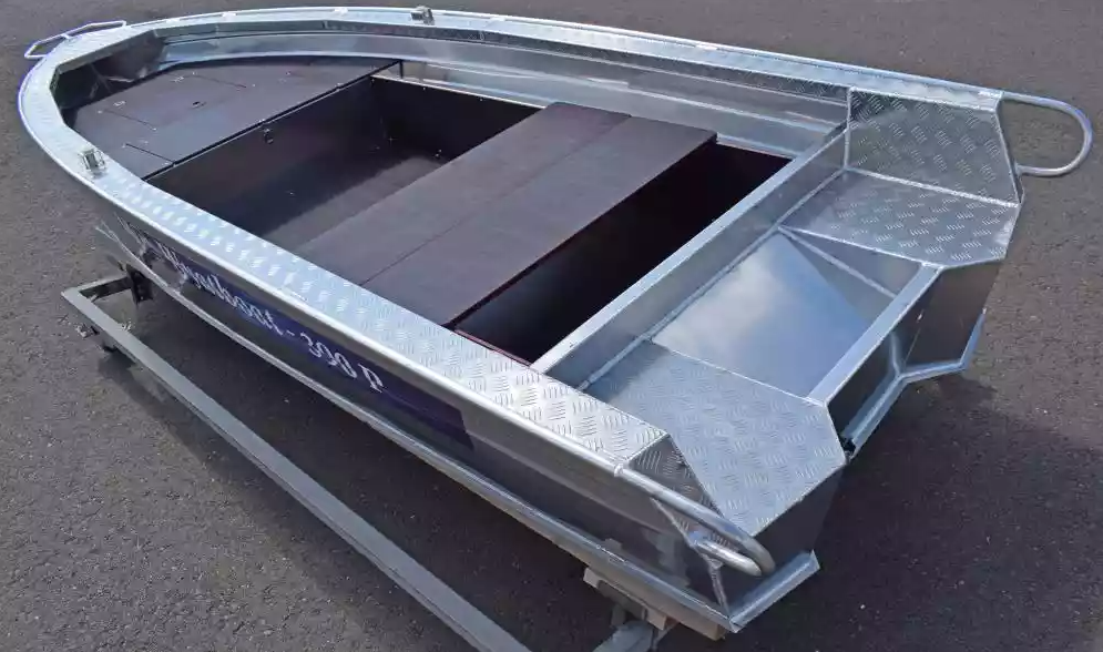 Алюминиевая лодка Wyatboat-390Р Fish в Москве