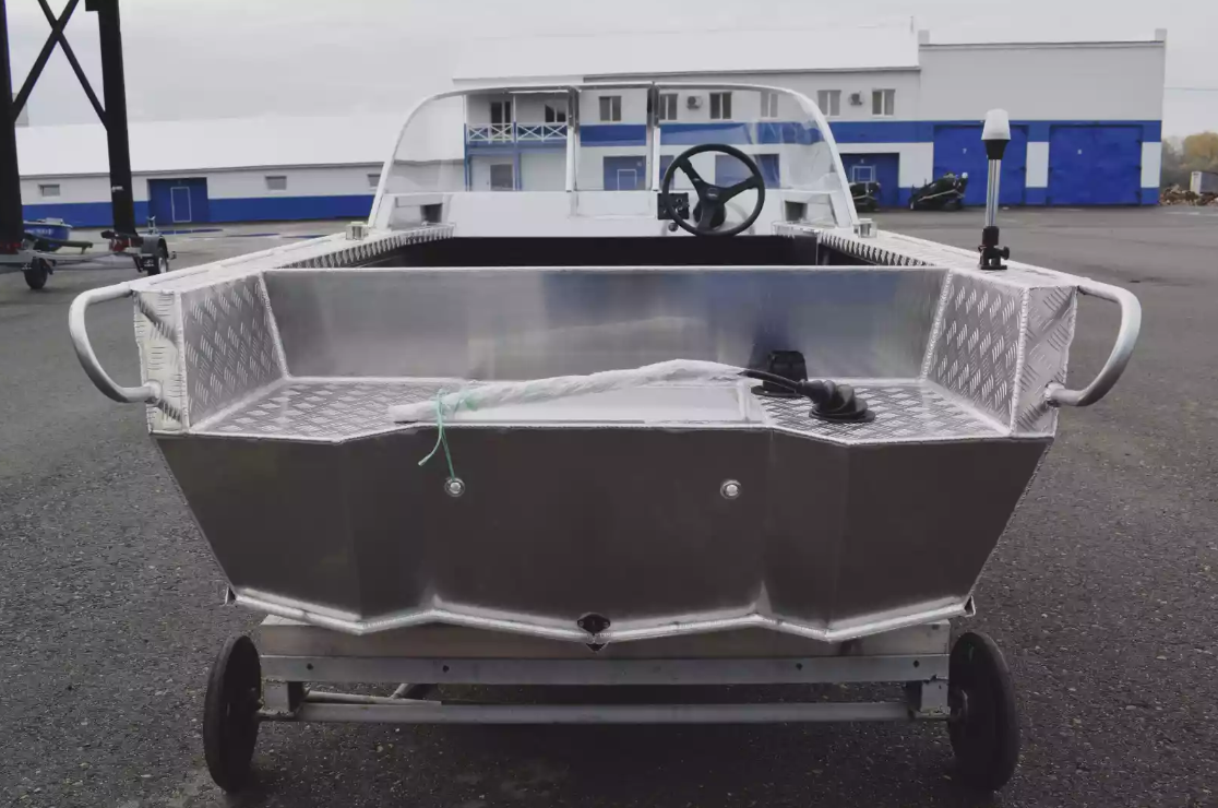 Алюминиевая лодка Wyatboat-390 Pro в Москве