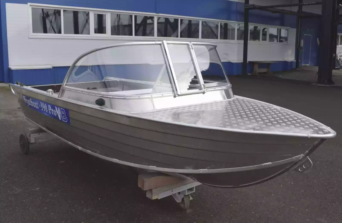 Алюминиевая лодка Wyatboat-390 Pro в Москве
