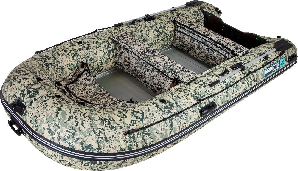 НАДУВНАЯ ЛОДКА GLADIATOR C420AL в Москве