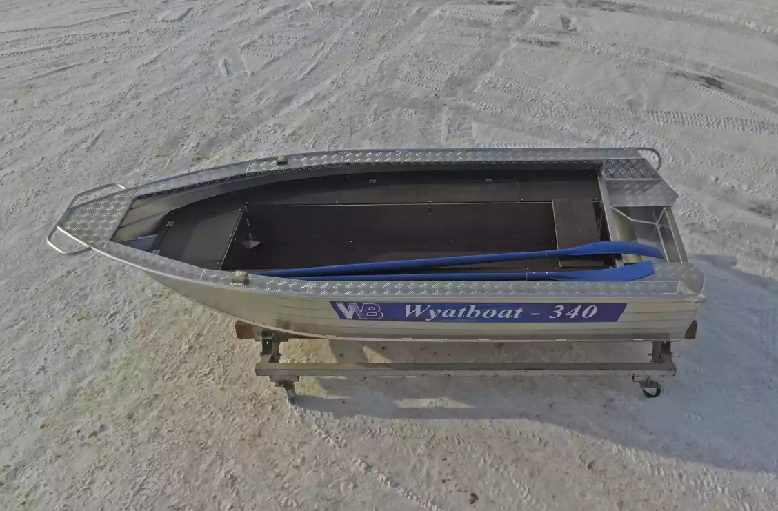 Алюминиевая лодка Wyatboat-340 РМ в Москве