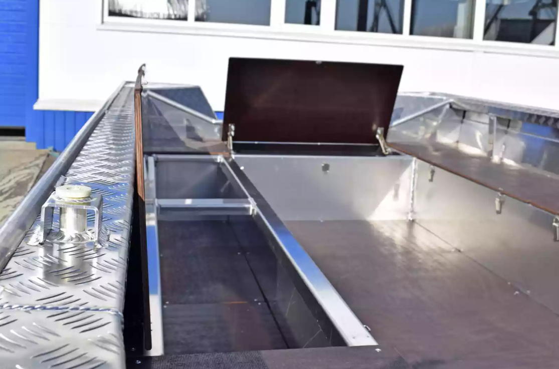 Алюминиевая лодка Wyatboat-490 Jonboat в Москве