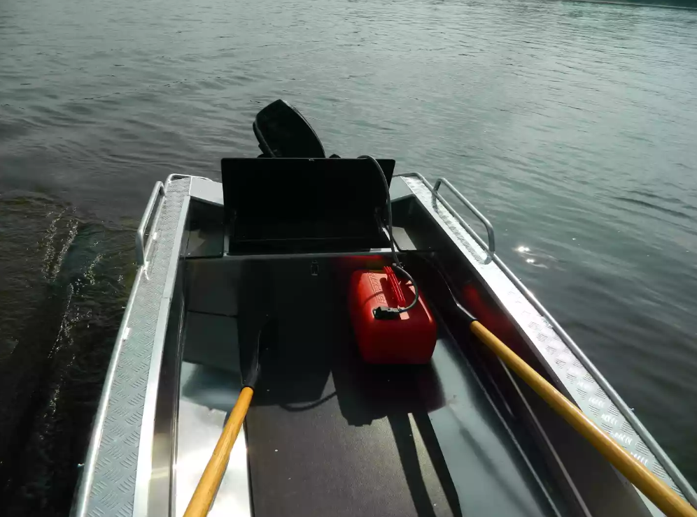 Алюминиевая лодка Wyatboat-390 У в Москве