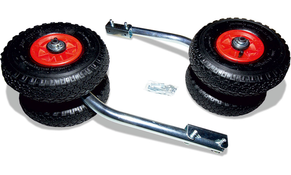 Транцевые колеса модульные двойные усиленные (быстросъемные) в Москве