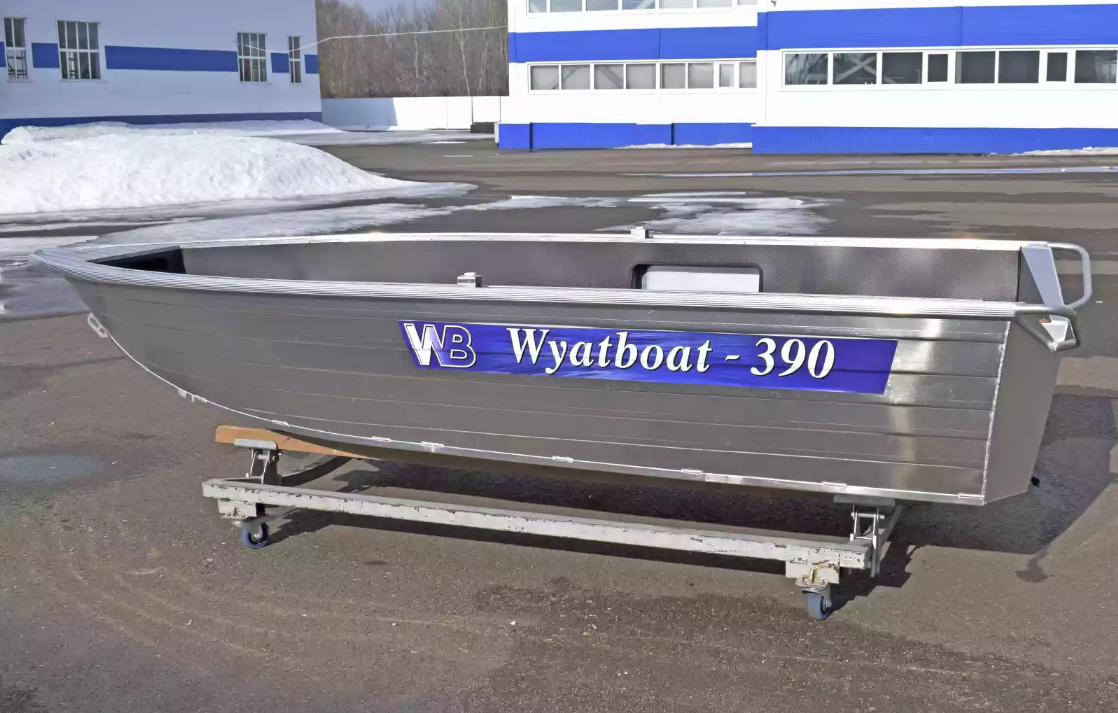 Алюминиевая лодка Wyatboat-390 Р NEW в Москве
