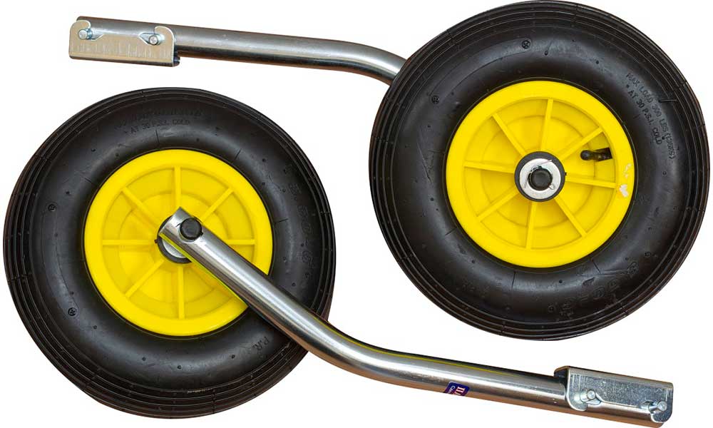 Транцевые колеса 330 мм модульные удлиненные в Москве