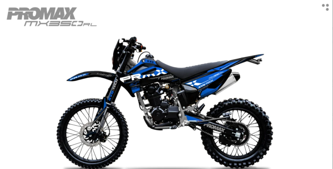 Кроссовый мотоцикл PROMAX MX350RL (4 valves, 6 gears) в Москве Кроссовый мотоцикл PROMAX MX350RL (4 valves, 6 gears) в Москве