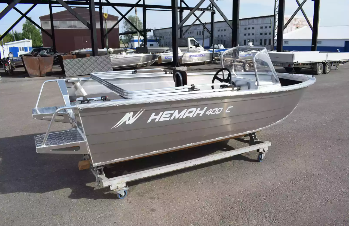 Алюминиевая лодка Неман-400 С в Москве