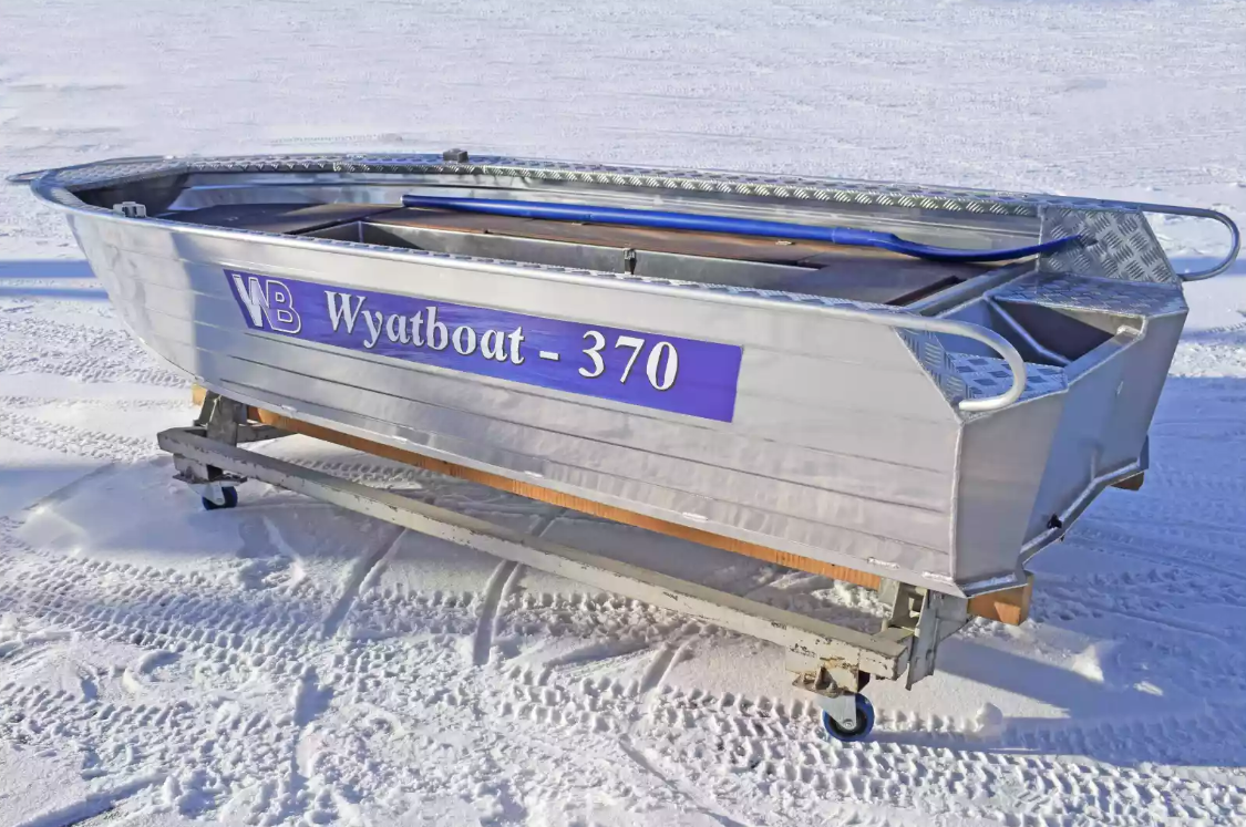 Алюминиевая лодка Wyatboat-370 РМ в Москве