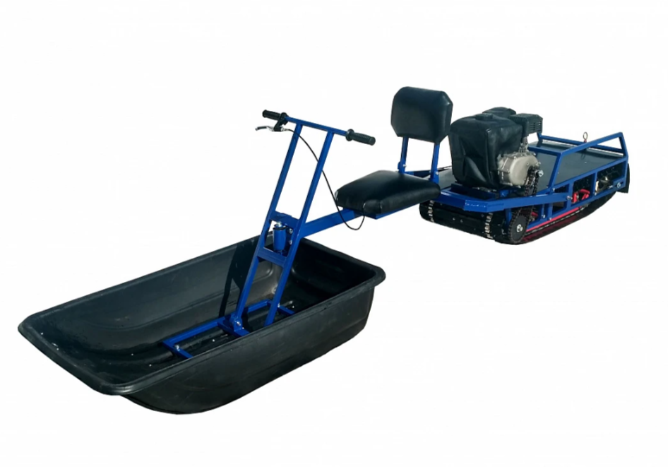 Мотобуксировщик толкач Альбатрос-XL8 с модулем. Без фары, тележки в Москве