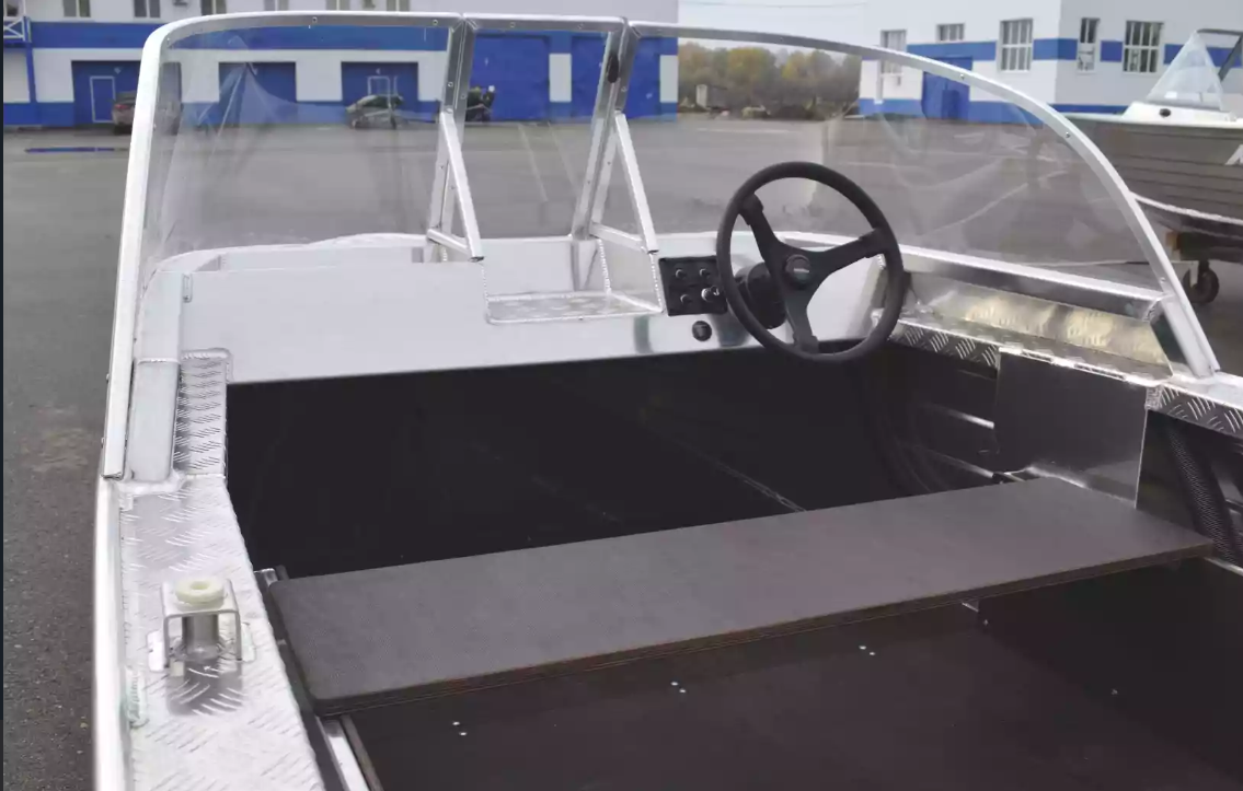 Алюминиевая лодка Wyatboat-390 Pro в Москве