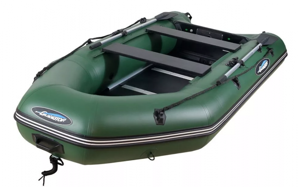 МОТОРНО-ГРЕБНАЯ ЛОДКА ПВХ GLADIATOR A 320 ТК С ФАНЕРНЫМ ПОЛОМ в Москве