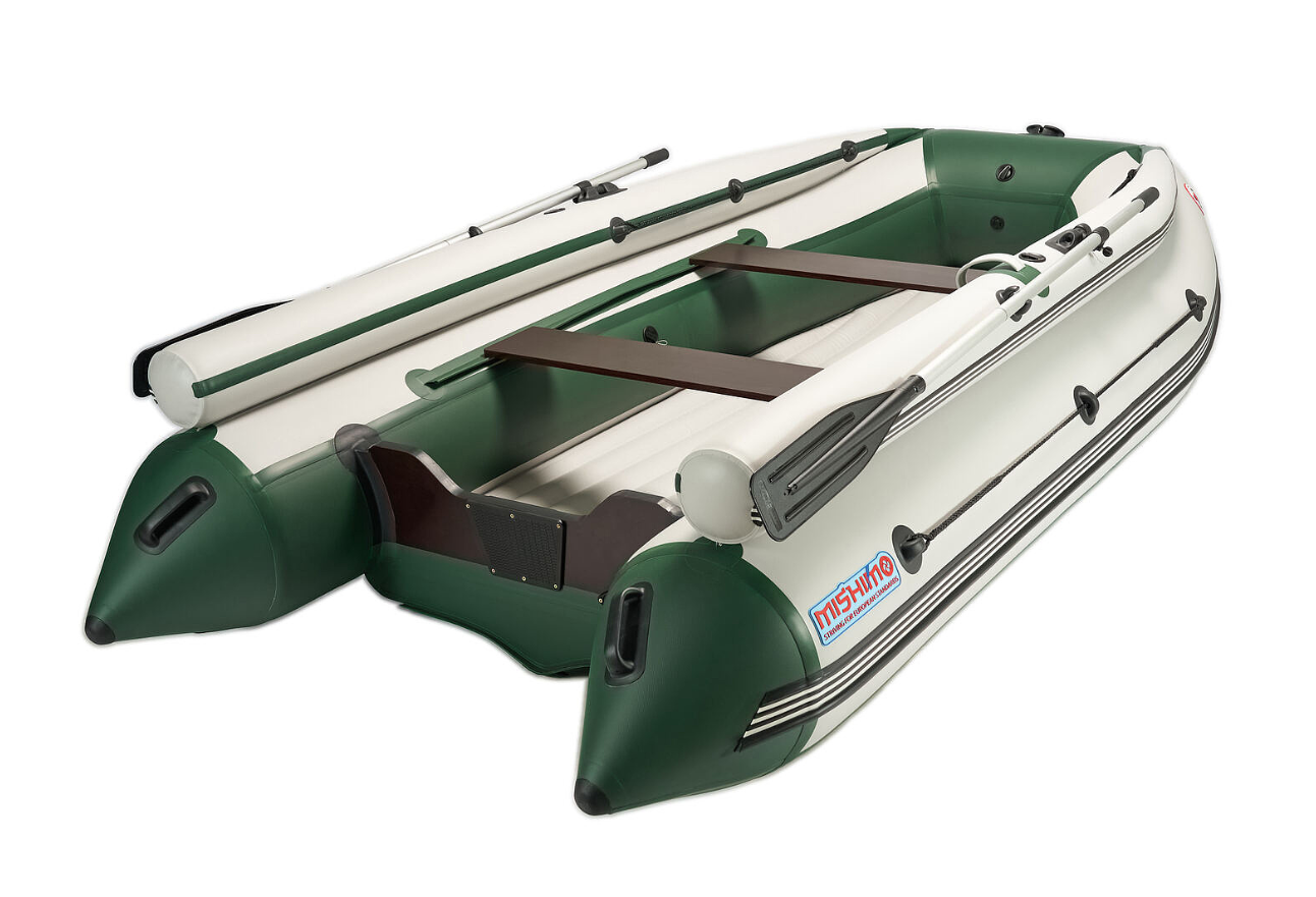 КОМПЛЕКТ ЛОДКА MISHIMO FAMILY LITE 370 + МОТОР MARLIN MP 9.9 AMHS PROLINE FORCE в Москве