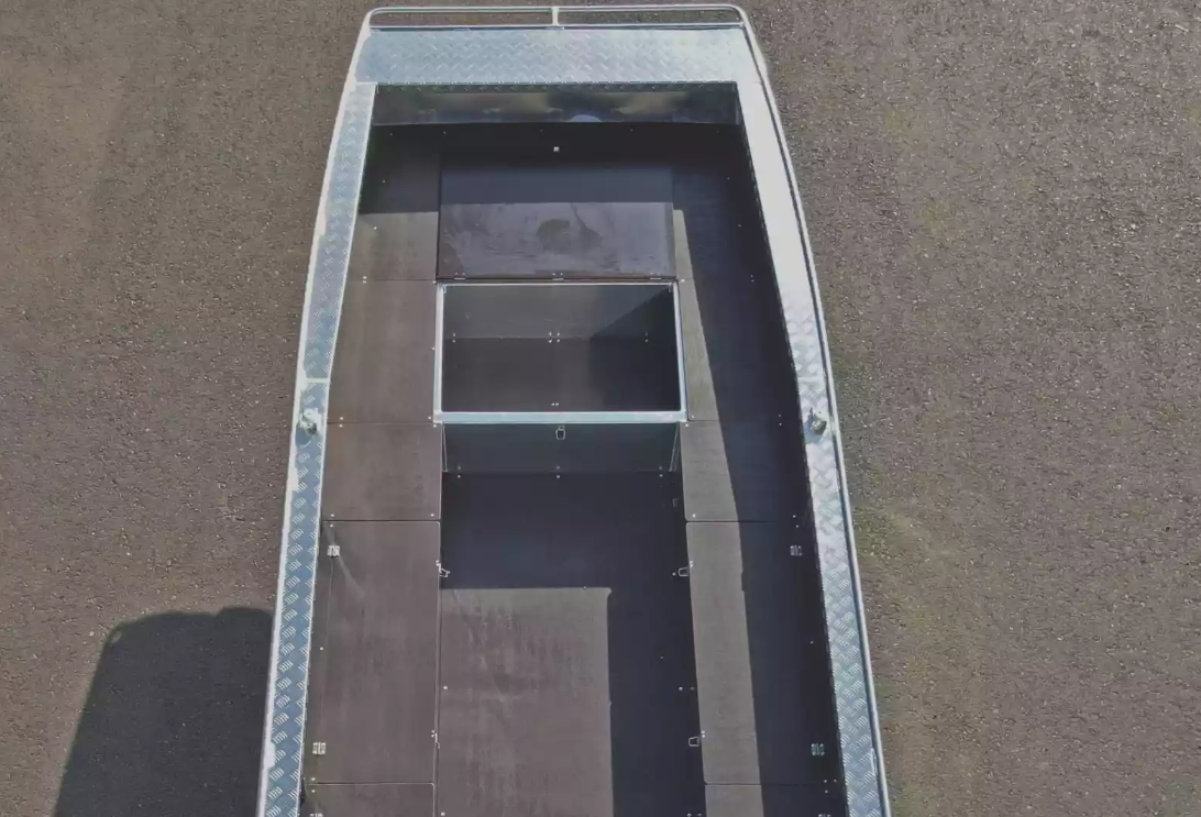 Алюминиевая лодка Wyatboat-490 Jonboat в Москве