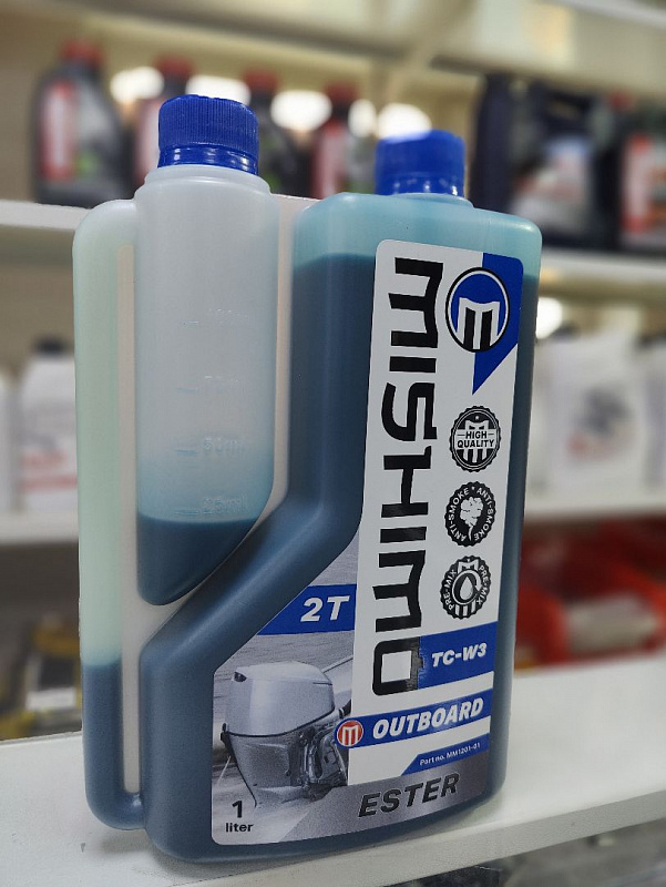 Масло MISHIMO 2T OUTBOARD (ESTER) полусинтетика 1 л в Москве