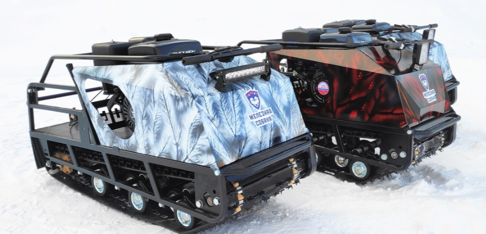 Мотобуксировщик Irondog (Железная собака) M500 20  Камуфляж Охотник в Москве