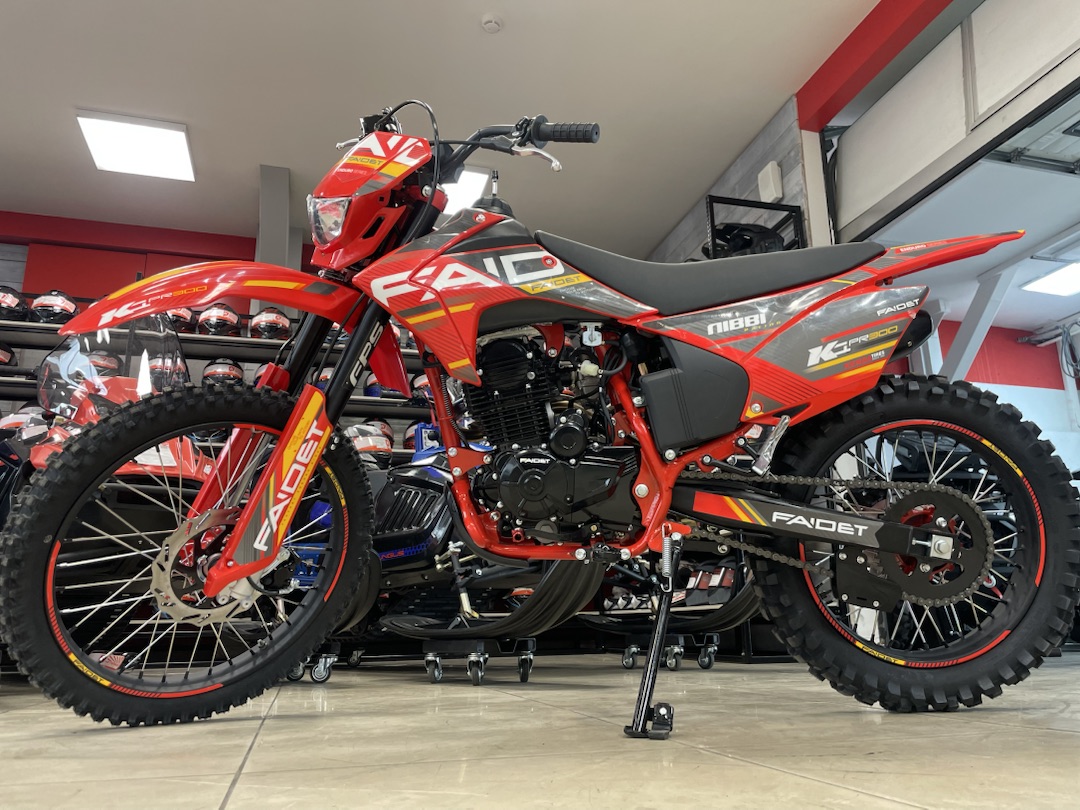 Кроссовый мотоцикл FAIDET K1 PR300 в Москве Кроссовый мотоцикл FAIDET K1 PR300 в Москве