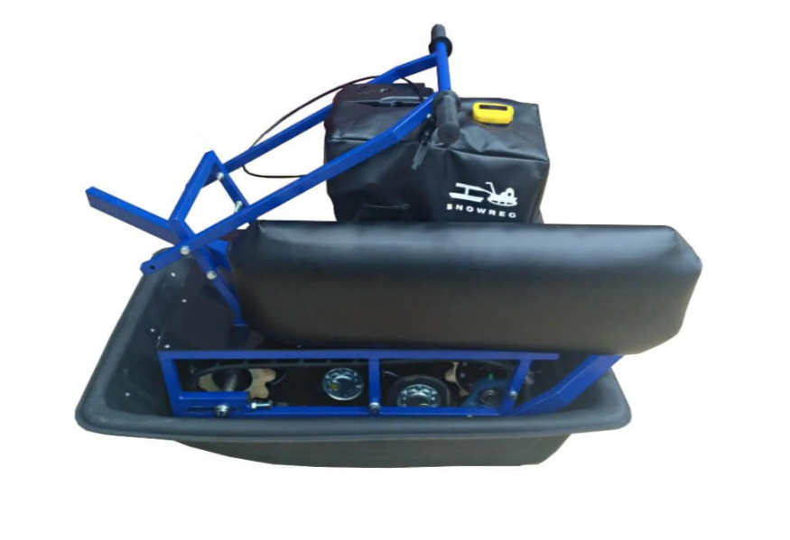 Мини-мотобуксировщик Альбатрос-М с фарой в Москве