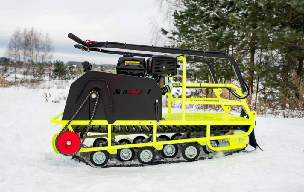 Мотобуксировщик Бурлак ХОЗЯИН-1 (капот металл) в Москве