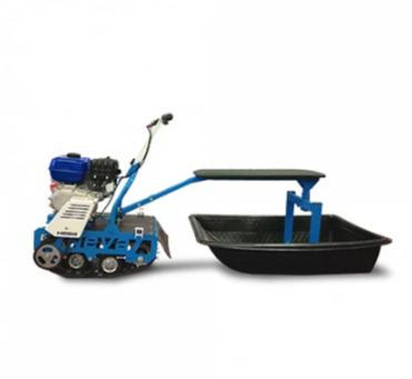 Мотобуксировщик НЕВА МС-1К с санями и сиденьем в Москве