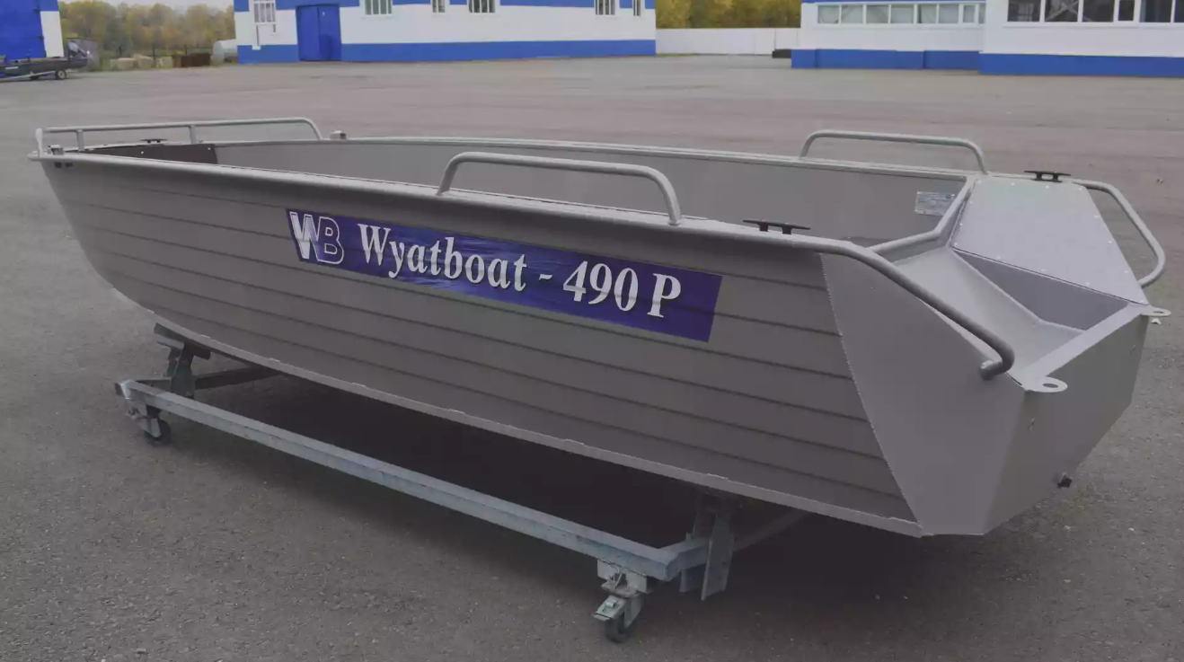 Алюминиевая лодка Wyatboat-490 P в Москве