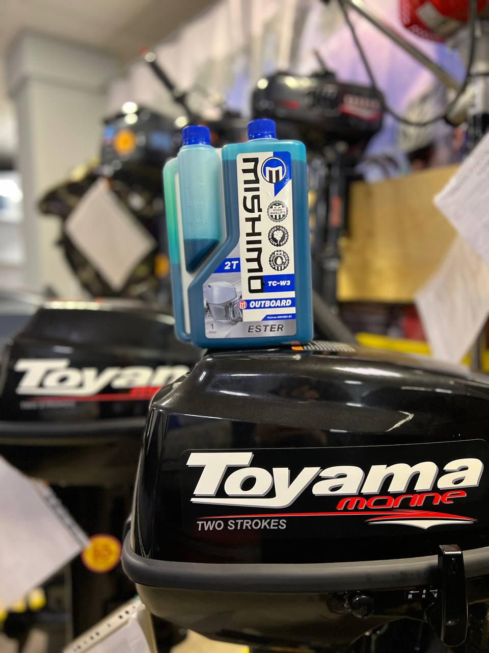 Масло MISHIMO 2T OUTBOARD (ESTER) полусинтетика 1 л в Москве