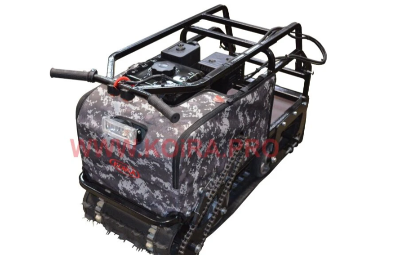 Мини мотобуксировщик КОЙРА "Вжик" (107 см) 7 л/с с ручным стартером в Москве