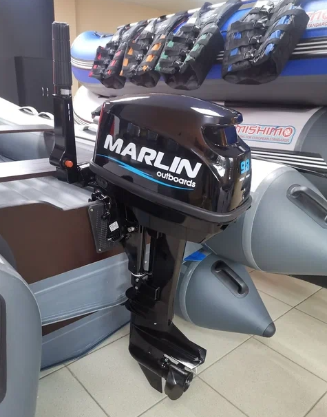 КОМПЛЕКТ ЛОДКА MISHIMO LITE 350 + МОТОР 9,8 Л.С. в Москве