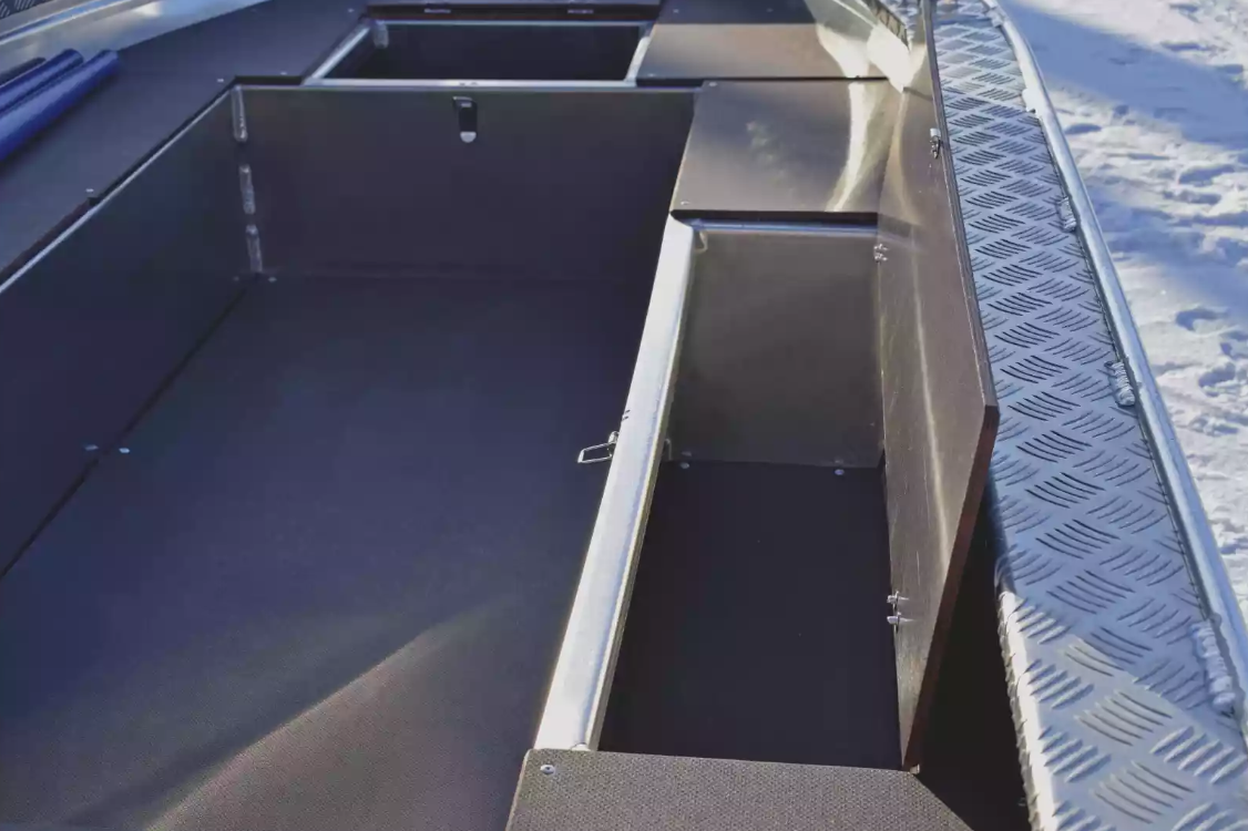 Алюминиевая лодка Wyatboat-370 РМ в Москве