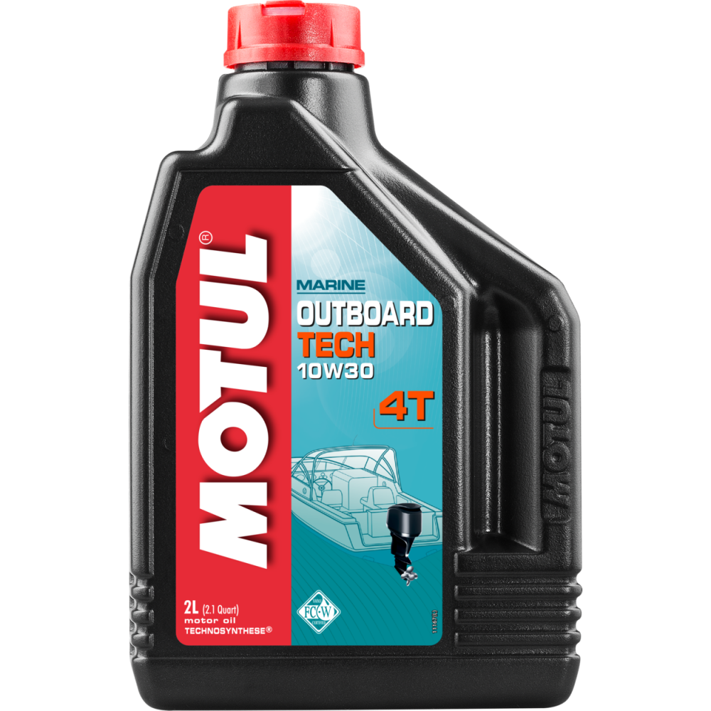 МОТОРНОЕ МАСЛО MOTUL OUTBOARD TECH 10W-30 4T 1 ЛИТР в Москве