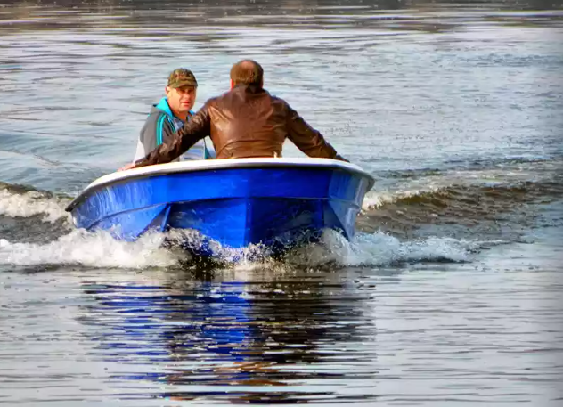 Стеклопластиковая лодка Wyatboat 430 тримаран в Москве
