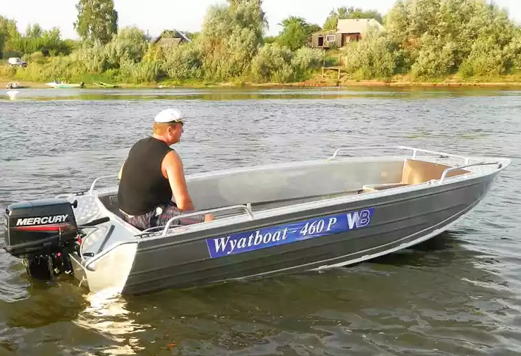 Алюминиевая лодка Wyatboat-460 P в Москве