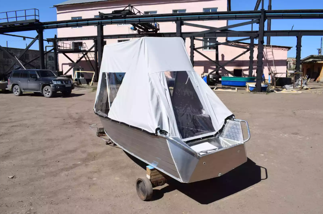 Алюминиевая лодка Wyatboat-390 У в Москве