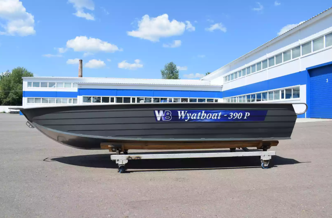 Алюминиевая лодка Wyatboat-390Р Fish в Москве