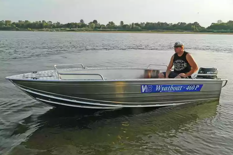 Алюминиевая лодка Wyatboat-460 P в Москве