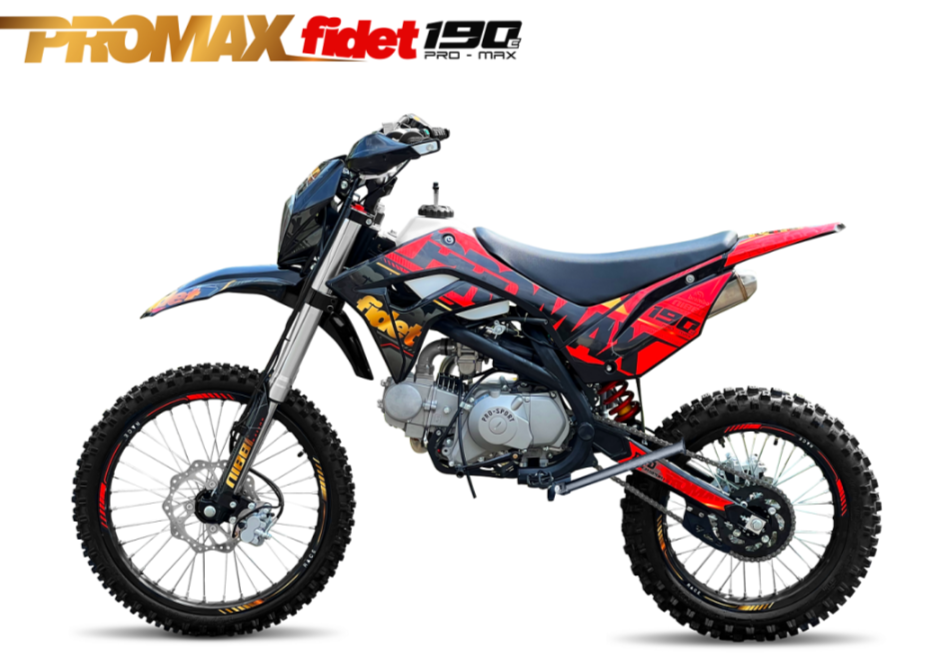 Мотоцикл (питбайк) PROMAX FIDET (ФАЙДЕТ) 190E MAX PRO LUX 19/16 в Москве