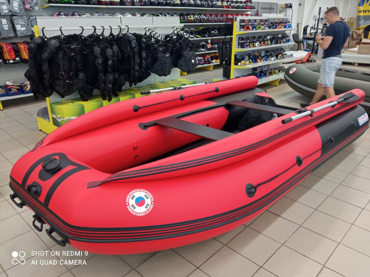 Лодка MISHIMO RIVER FJET PRO 400 под водомет в Москве