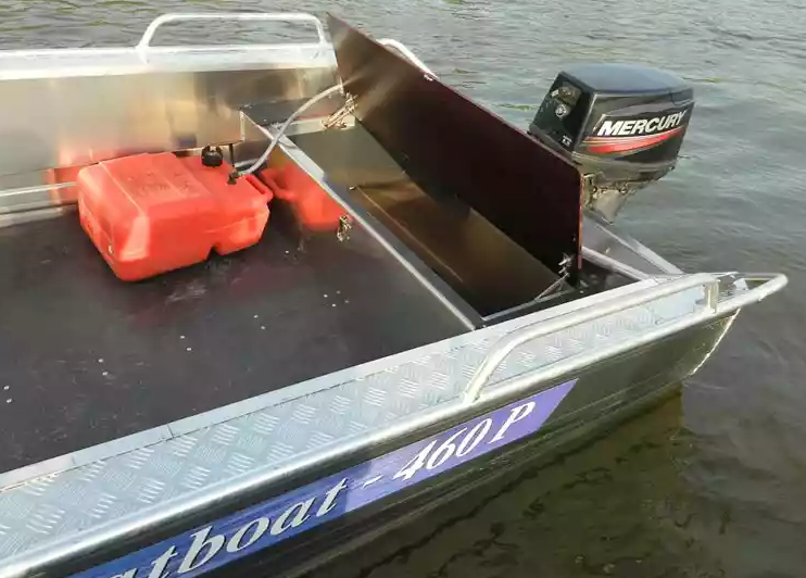 Алюминиевая лодка Wyatboat-460 P в Москве