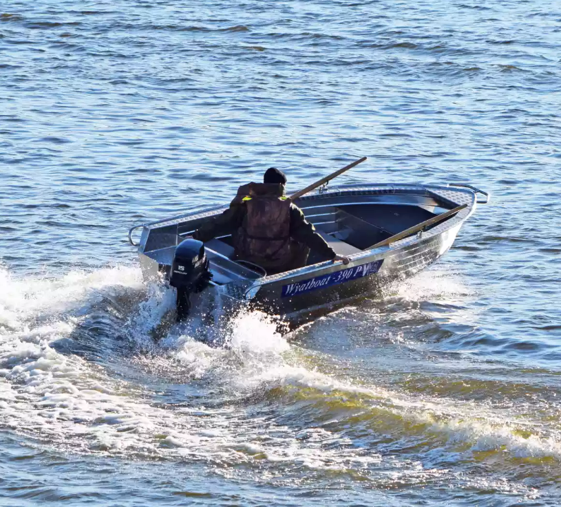Алюминиевая лодка Wyatboat-390 P в Москве