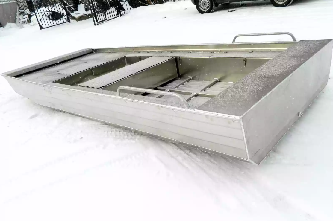 Алюминиевая лодка Wyatboat-390 Jonboat в Москве
