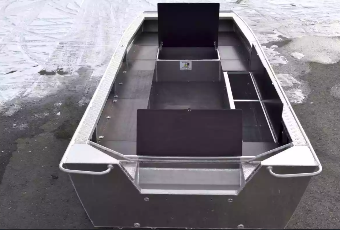 Алюминиевая лодка Wyatboat-490 Jonboat в Москве